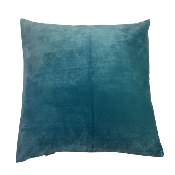 Tang Depot Other - Tang Depot Velour Pillow Cover Turquoise